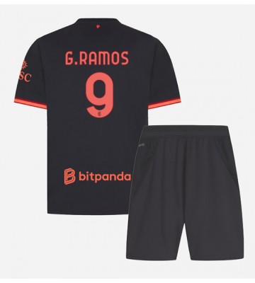 AC Milan Goncalo Ramos #9 Replika Tredje Tröja Barn 2026-27 Kortärmad (+ Korta byxor)